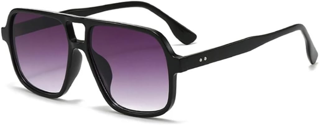 

Ретро женские солнцезащитные очки, модные очки с леопардовым принтом, трендовые мужские очки с заклепками, конфетные цвета, защита от УФ-излучения UV400 HHZZYVY, Black Gray Gradient