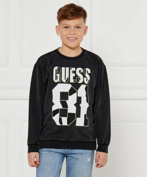 

Толстовка Regular fit Guess, черный