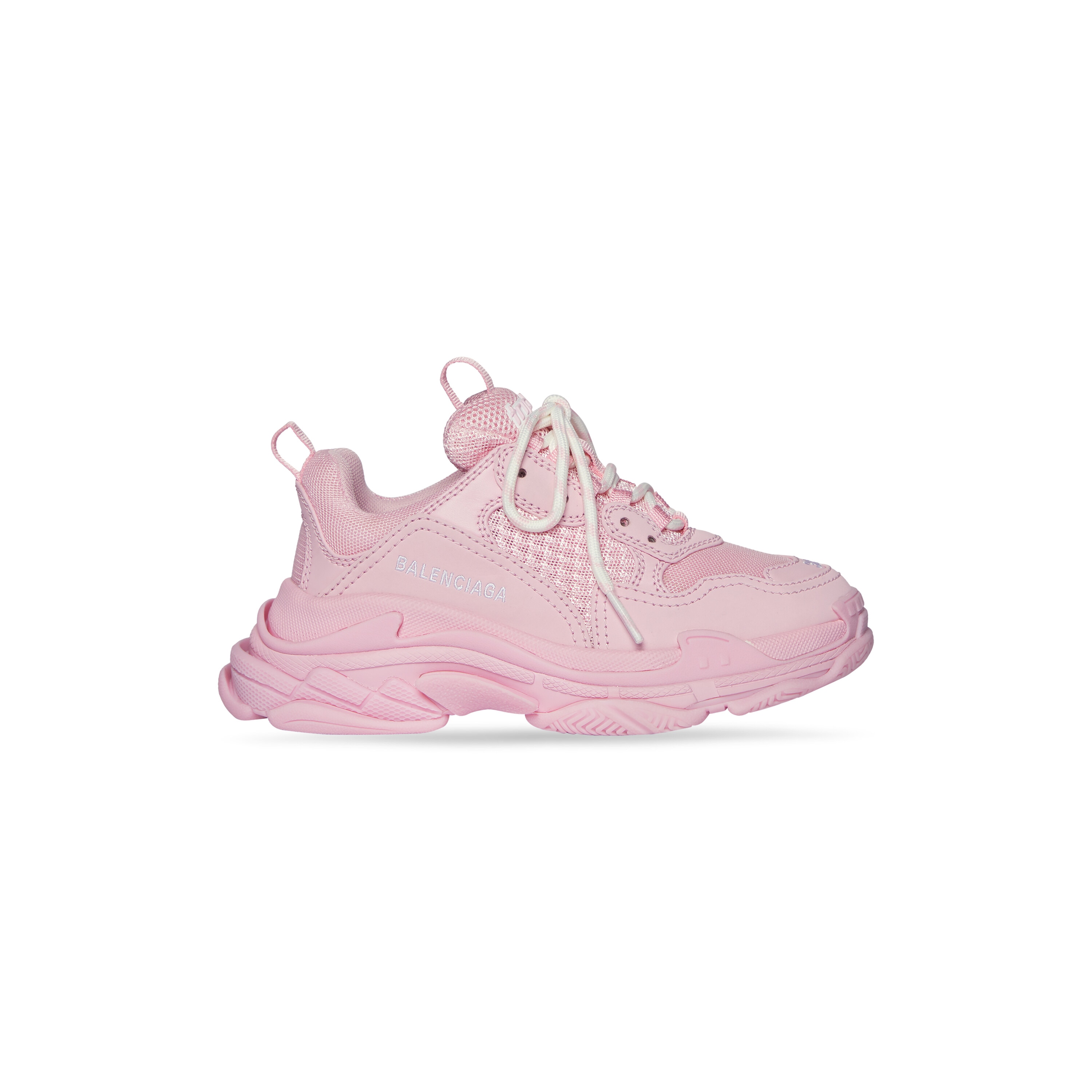 

Детские кроссовки Triple S BALENCIAGA, розовый