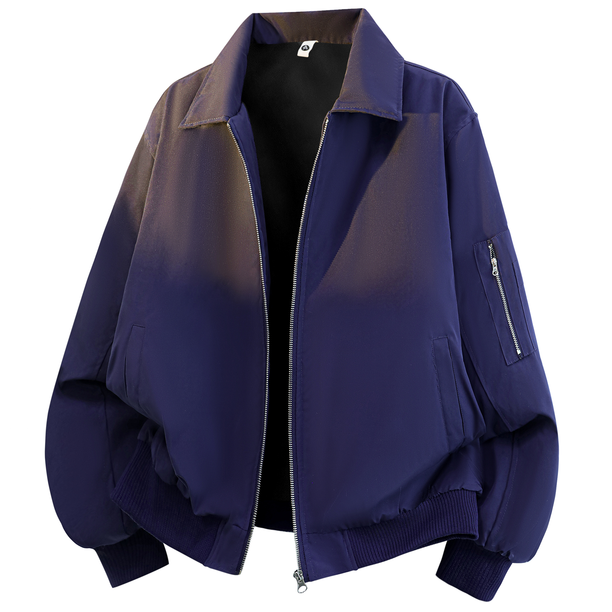 

Пуховик Unisex X1617, темно-синий jacket