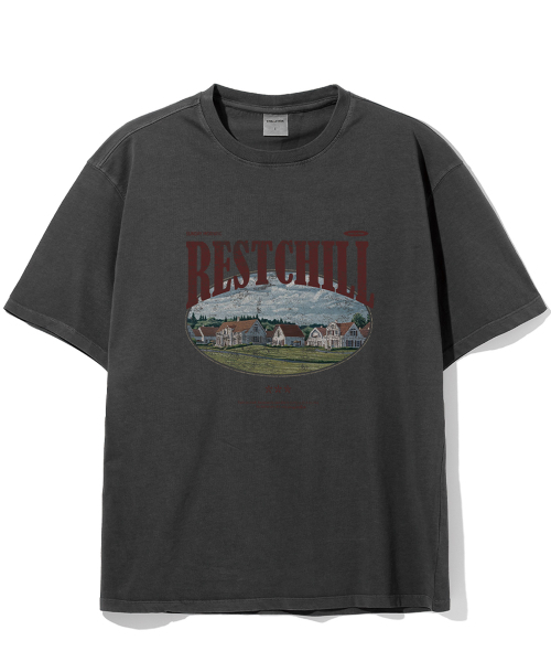 

Футболка с коротким рукавом, пигментная мойка, Grecyl Viva La Vida