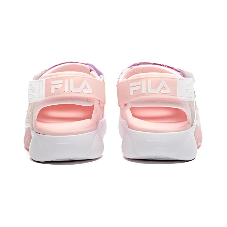 Детские противоскользящие сандалии без задника FILA KIDS, нежно-розовый, для детей 3-7 лет — фото 4