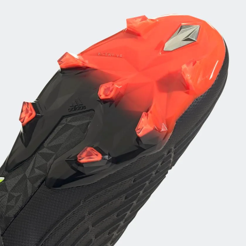 Футбольные бутсы Adidas Predator Edge.3 для твердого грунта, мужские, черный/желтый — фото 3
