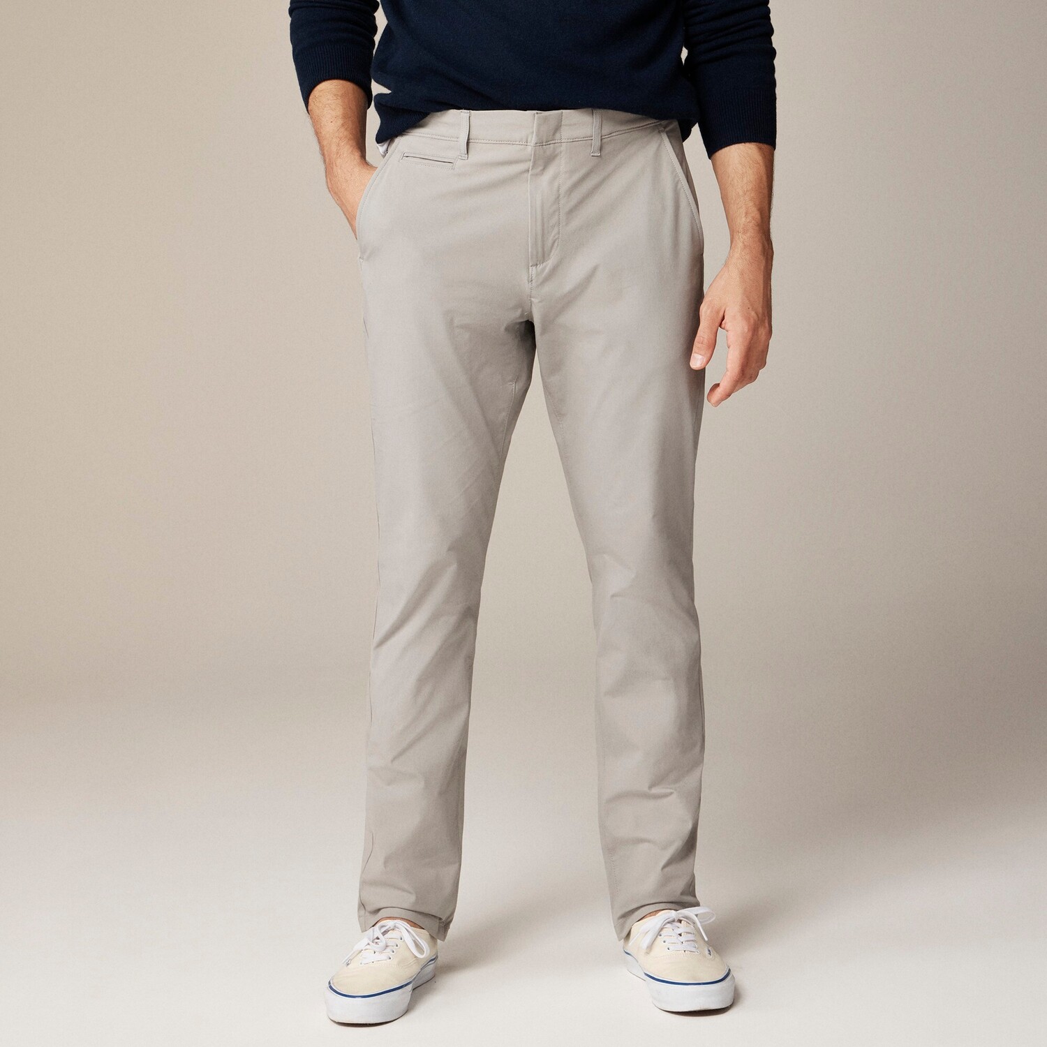 

770 прямые технические брюки J.Crew, серый