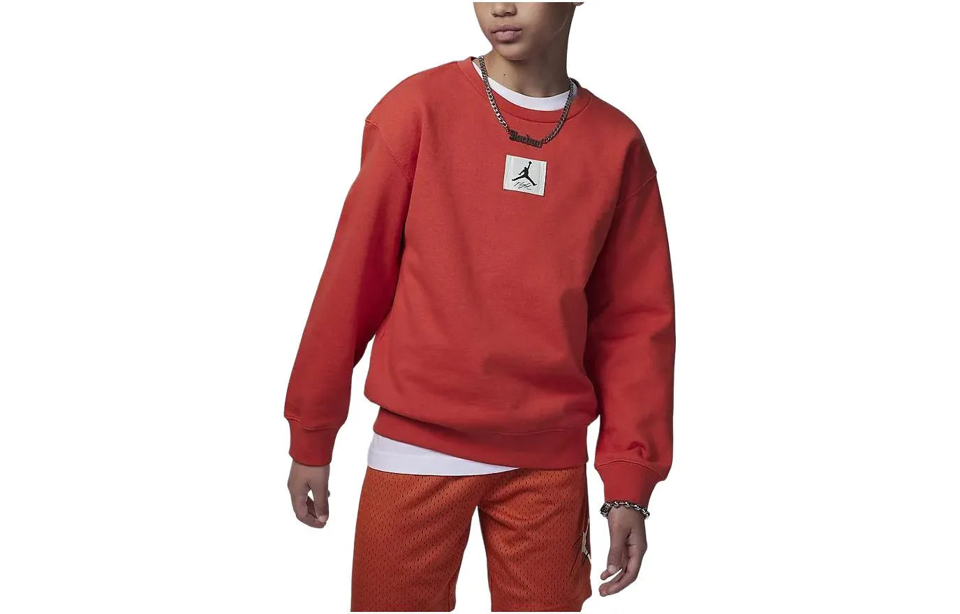 Jordan Свитшот Essentials Lobster Red детский