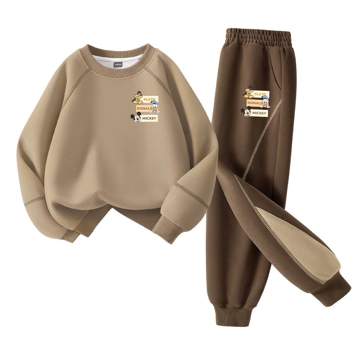 

Детская повседневная спортивная одежда Disney, коричневый