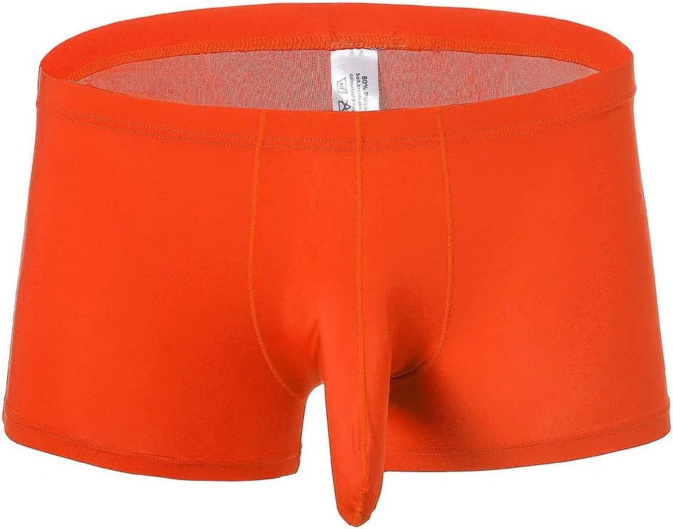 Трусы боксеры с мягкой вставкой, Orange