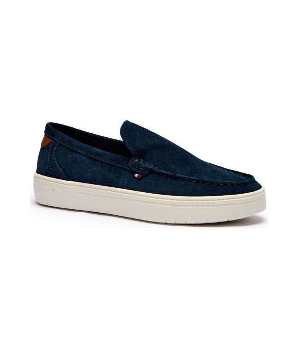 

Кожаные мокасины современные Tommy Hilfiger, синий