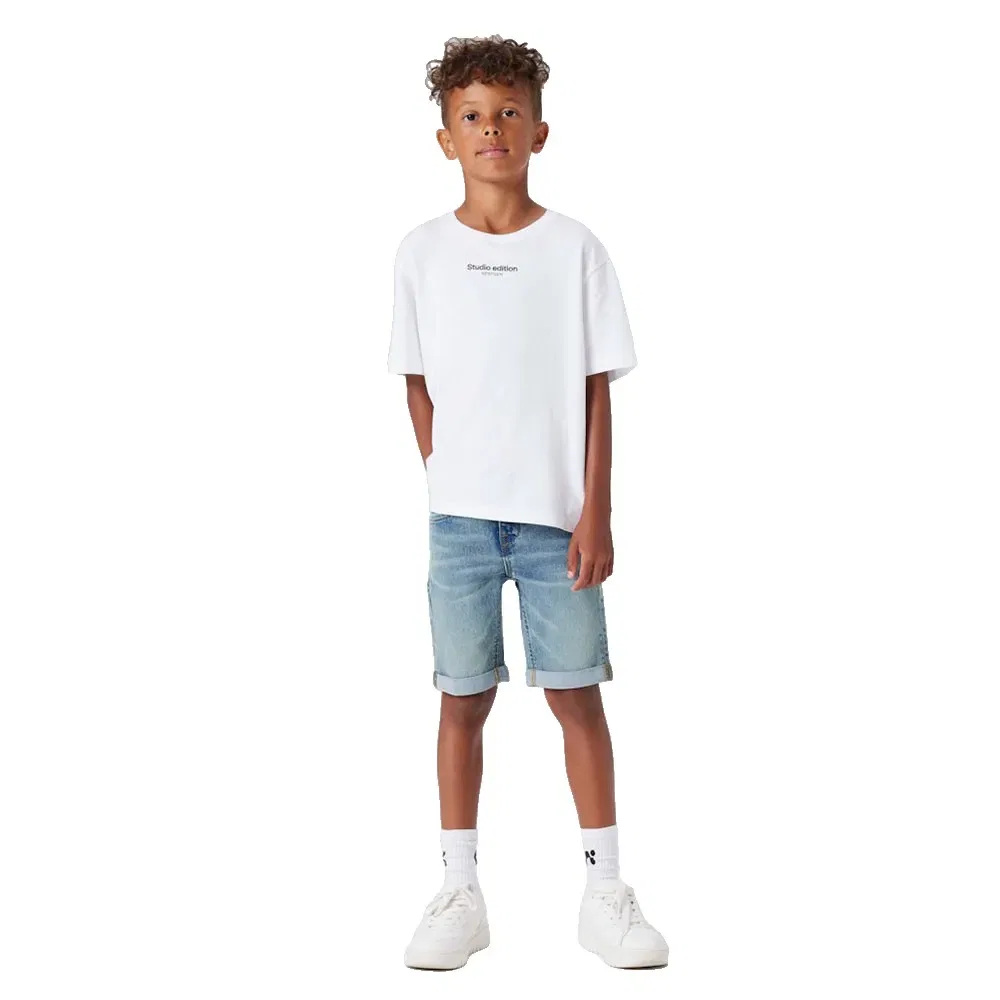 Шорты джинсовые Slim Fit Denim 2012 Name It, синий — фото 3