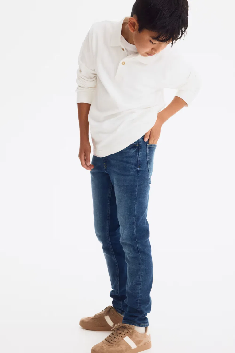 Узкие джинсы H&M, Denimblau — фото 3