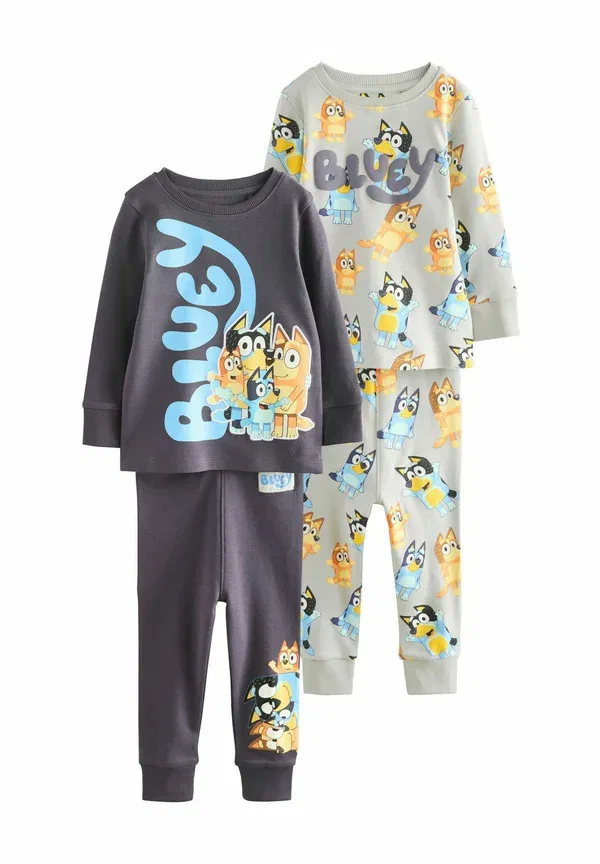 Пижамный комплект с принтом Bluey Regular fit license y snuggle 2 pack set Next, синий