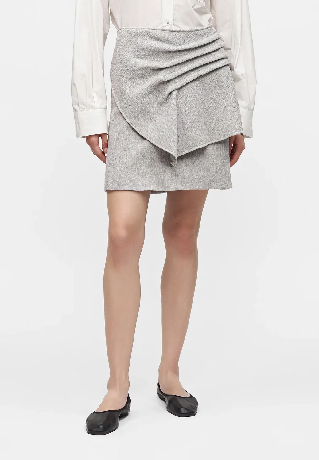Мини-Юбка Emporio Armani, Melange Grey