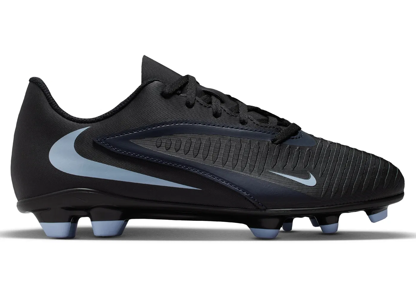 Детские бутсы Nike Phantom 6 Low Club MG Shadow Pack, Black/Black