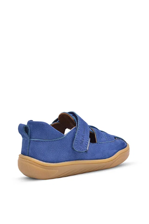 Детские кеды из натуральной кожи с ортопедической стелькой Lore Kids A More, Blue — фото 3