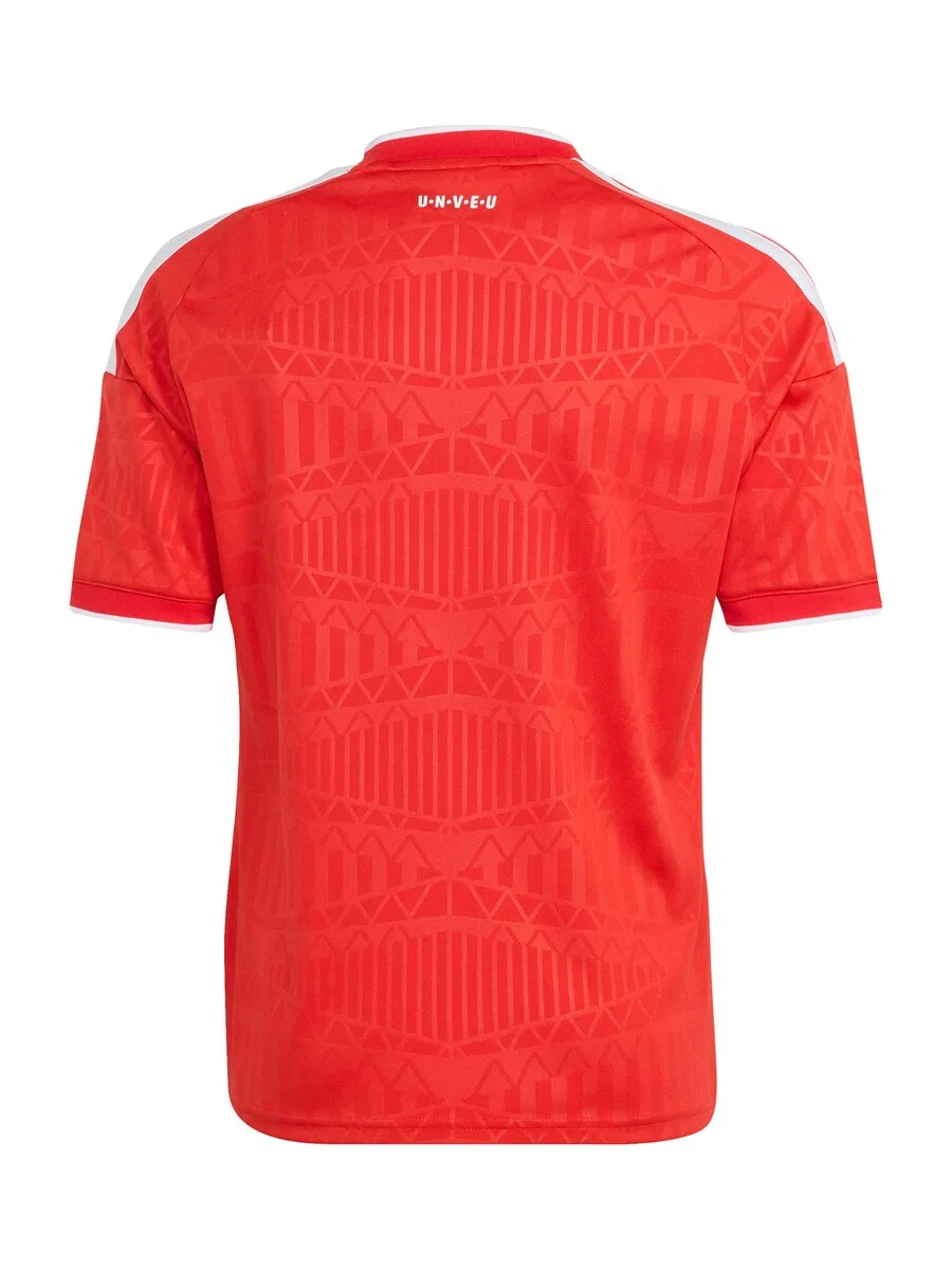 Спортивная футболка ADIDAS PERFORMANCE Performance Shirt 'UNB H' красного цвета — фото 2