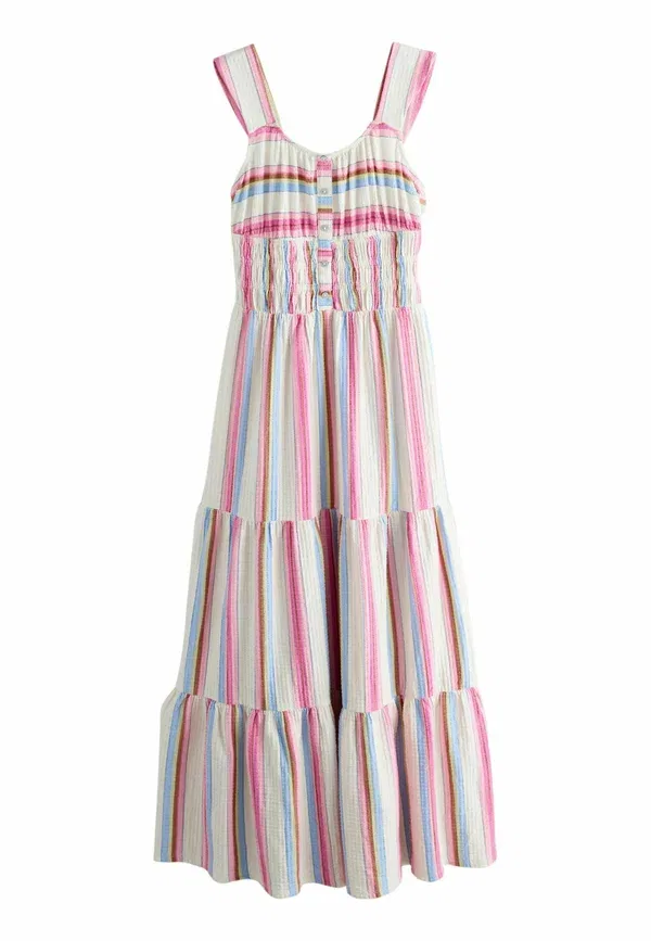 Платье трикотажное Jersey dress Next, розовая полоска