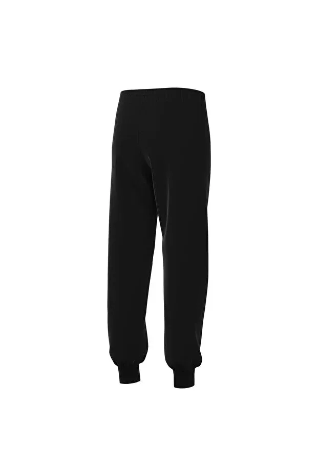 Детские спортивные штаны для девочек скинни-фит Nike, Black And White — фото 3