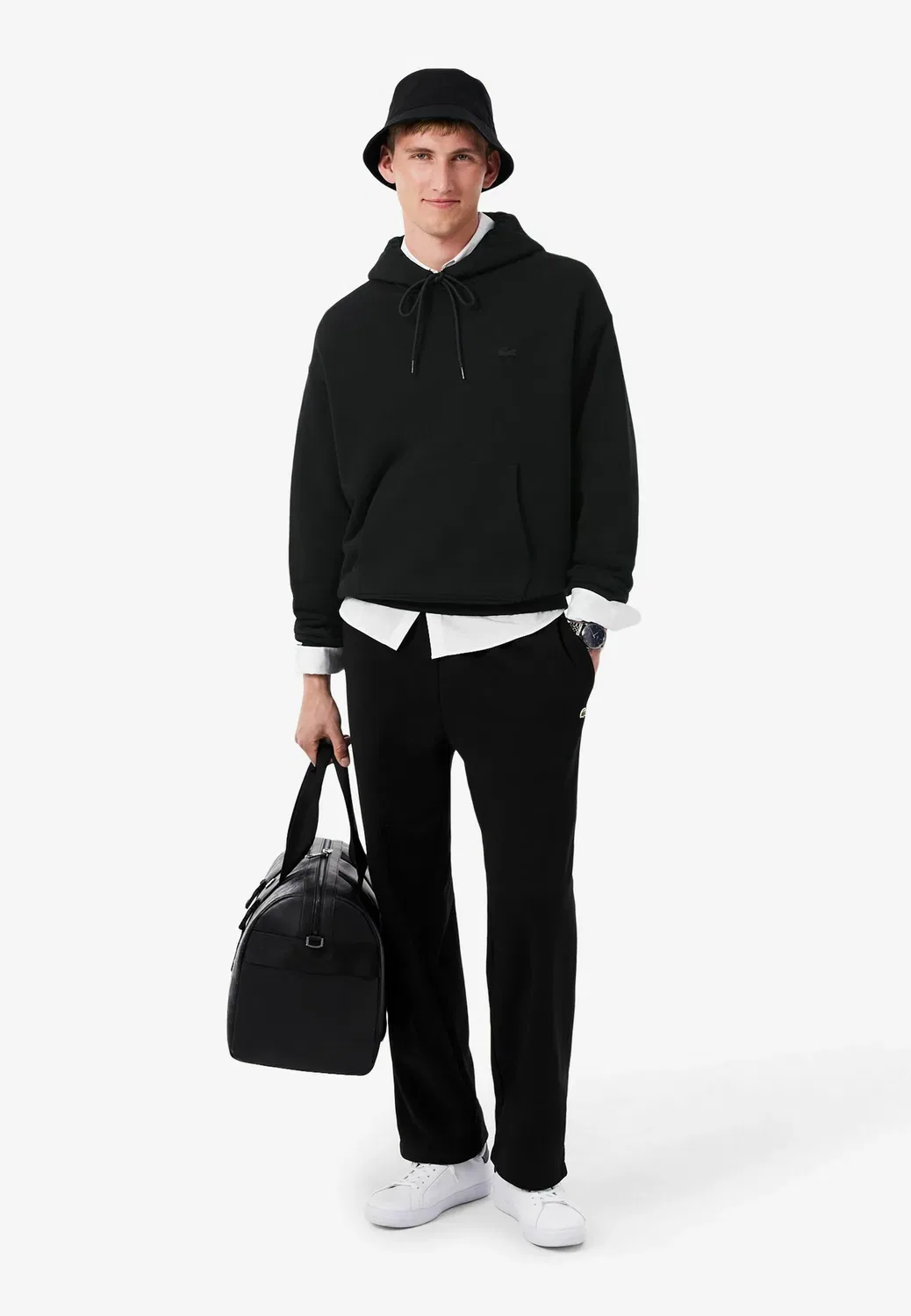 Худи унисекс Lacoste, Noir — фото 4