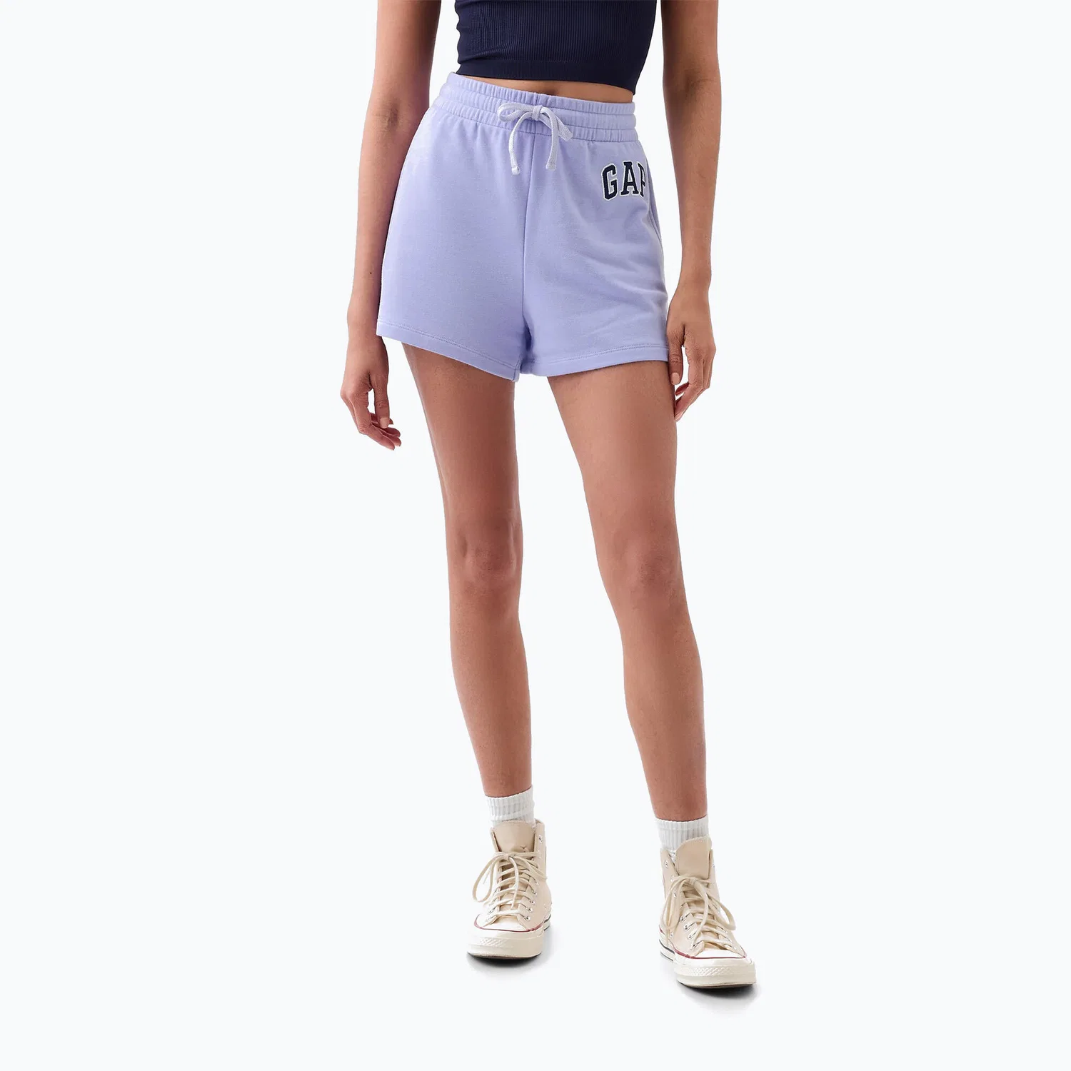 Женские шорты с принтом Heritage French Logo Gap, Violett