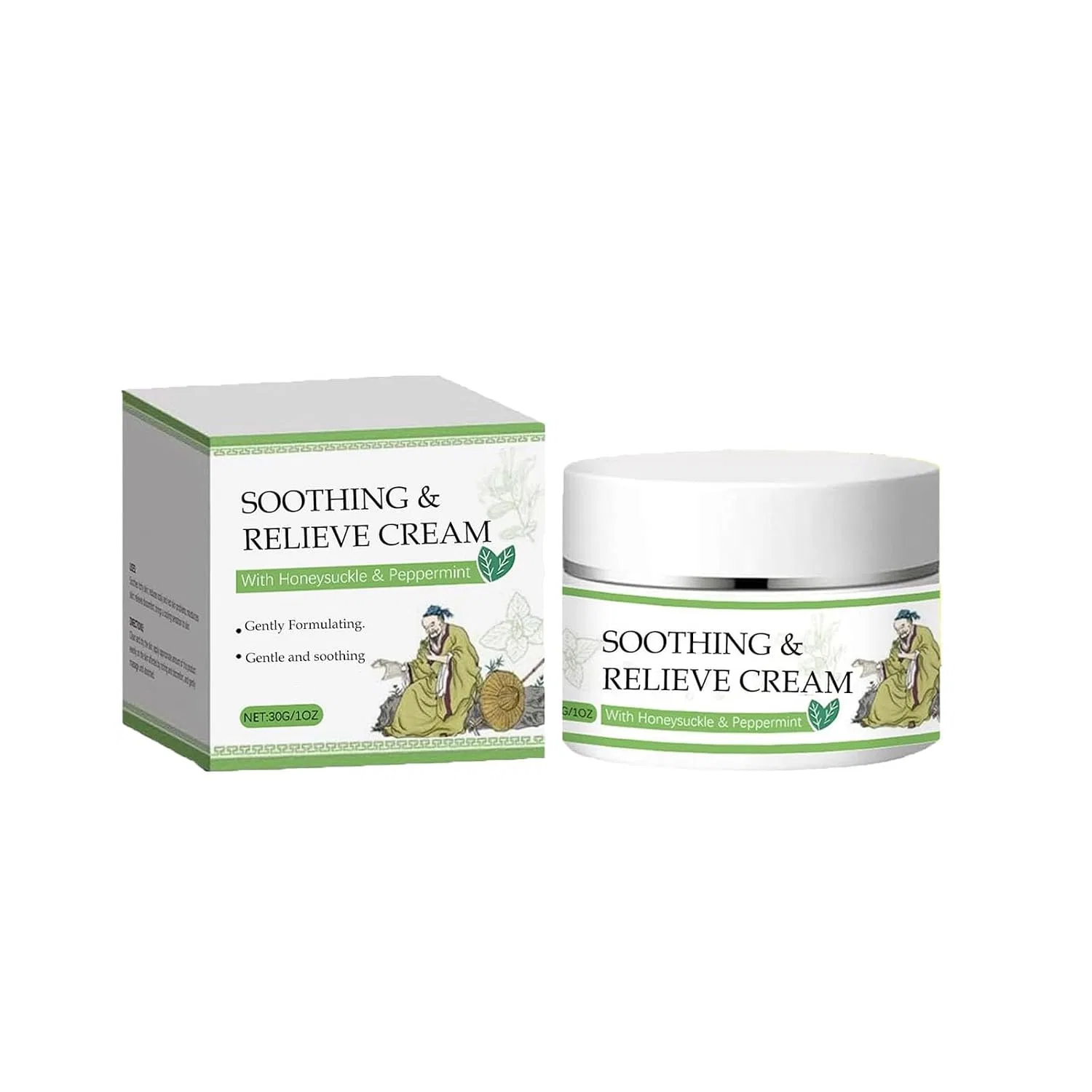 Успокаивающий крем для лица и тела, yxcully, 30 мл, 1pcs