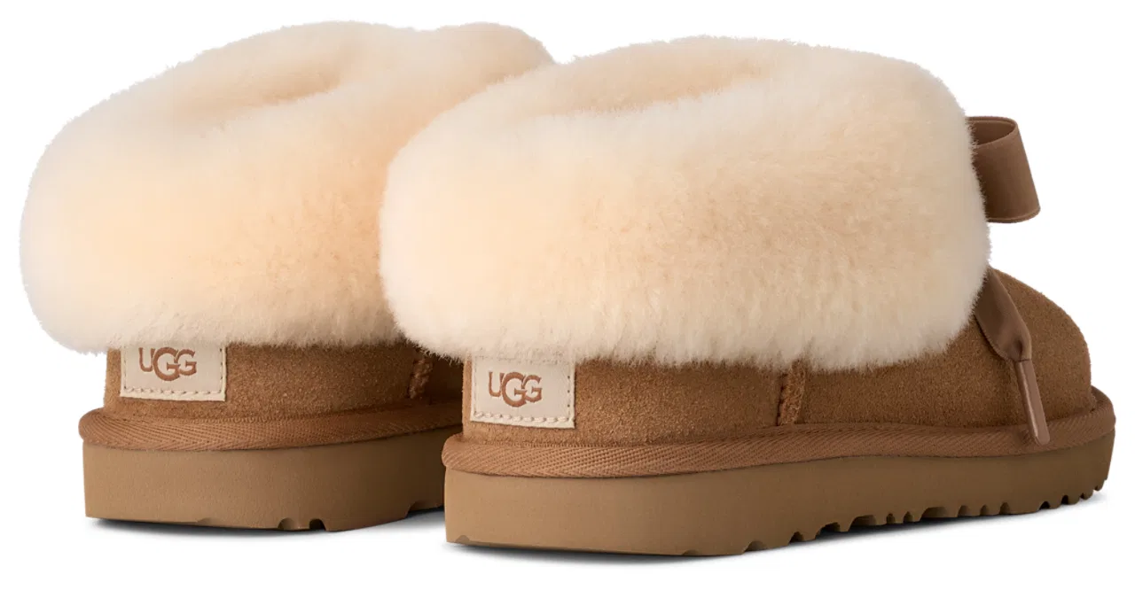 Домашние тапочки для девочек Bailey UGG, цвет Chestnut — фото 3