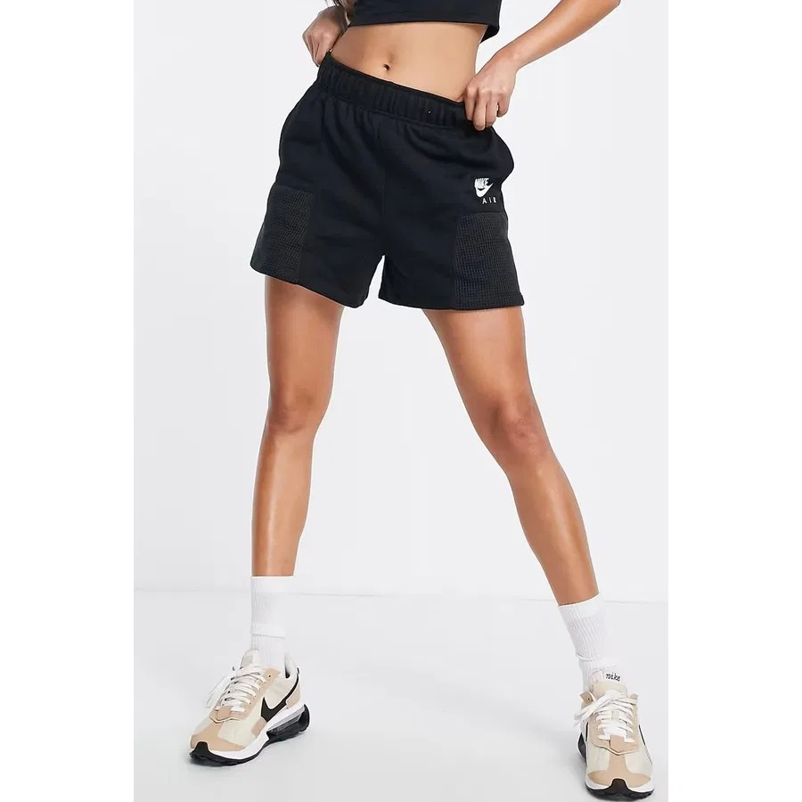 Шорты женские Nike Air High Rise Loose Fit, Черный — фото 2
