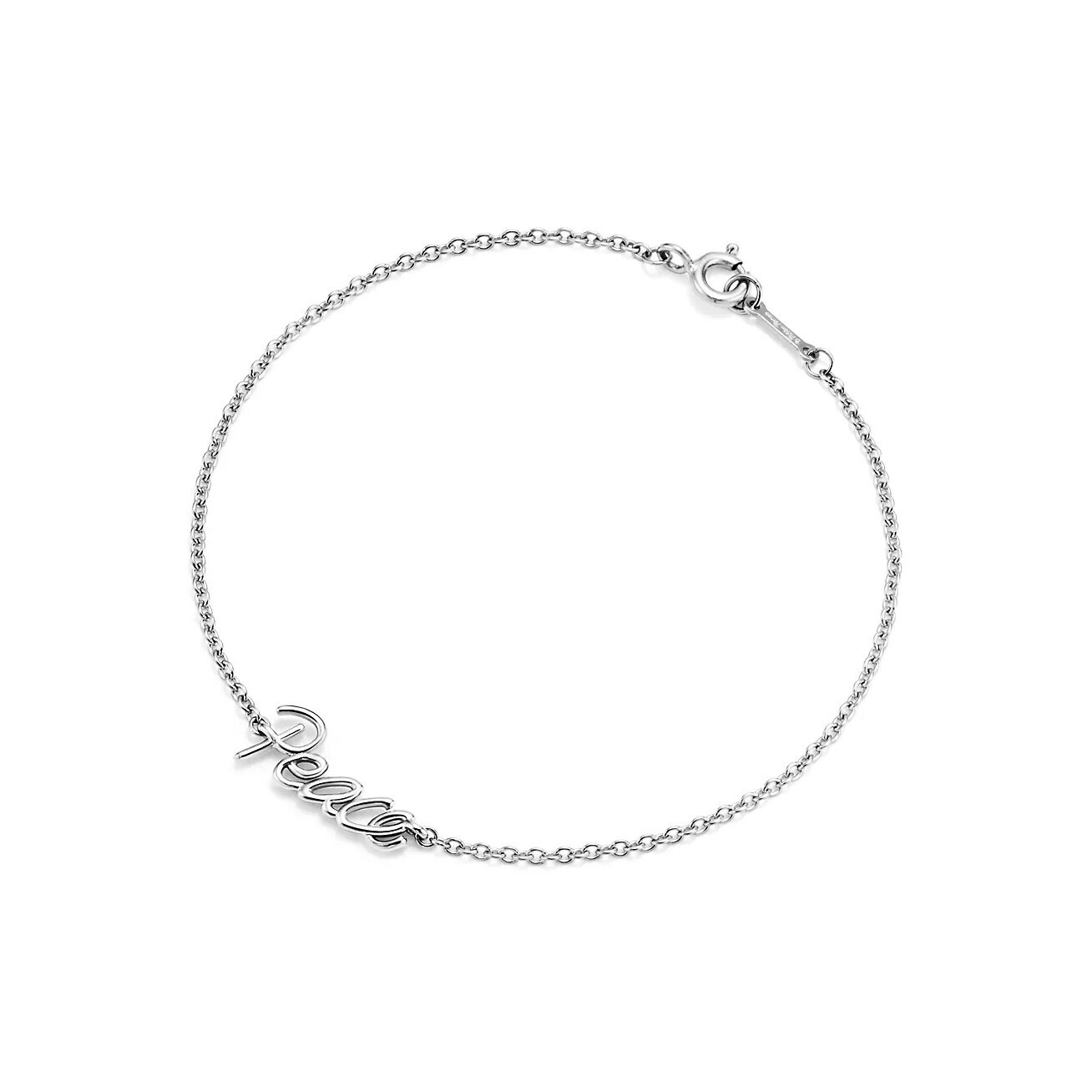 

Браслет Tiffany & Co. Paloma Picasso Paloma's Graffiti Peace, серебро