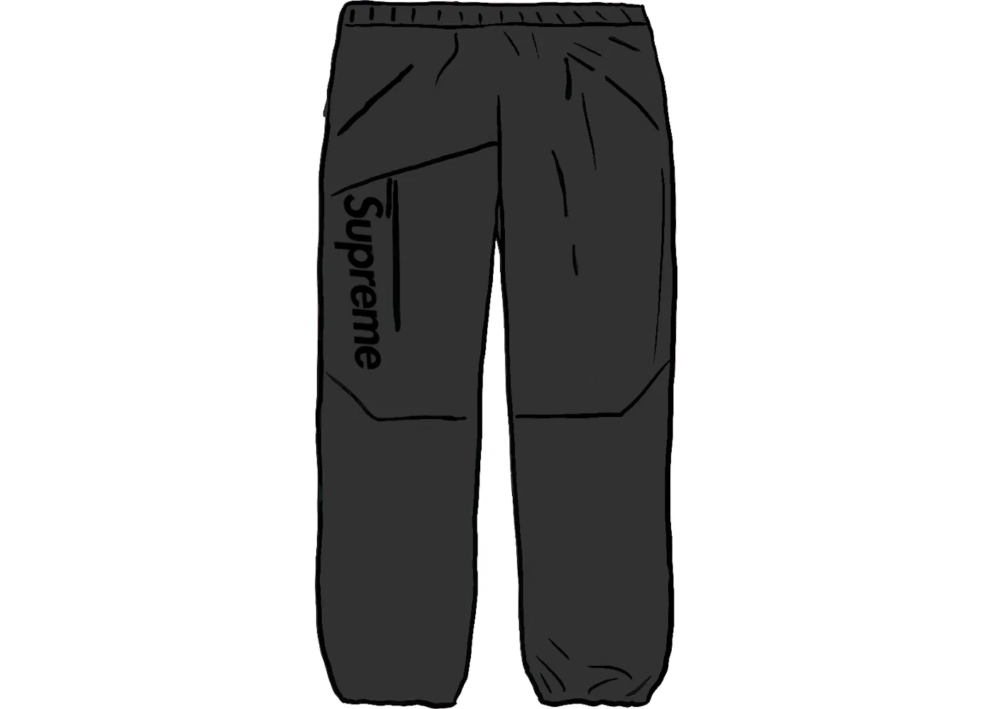 Мужские брюки GORE-TEX Paclite Supreme, Black
