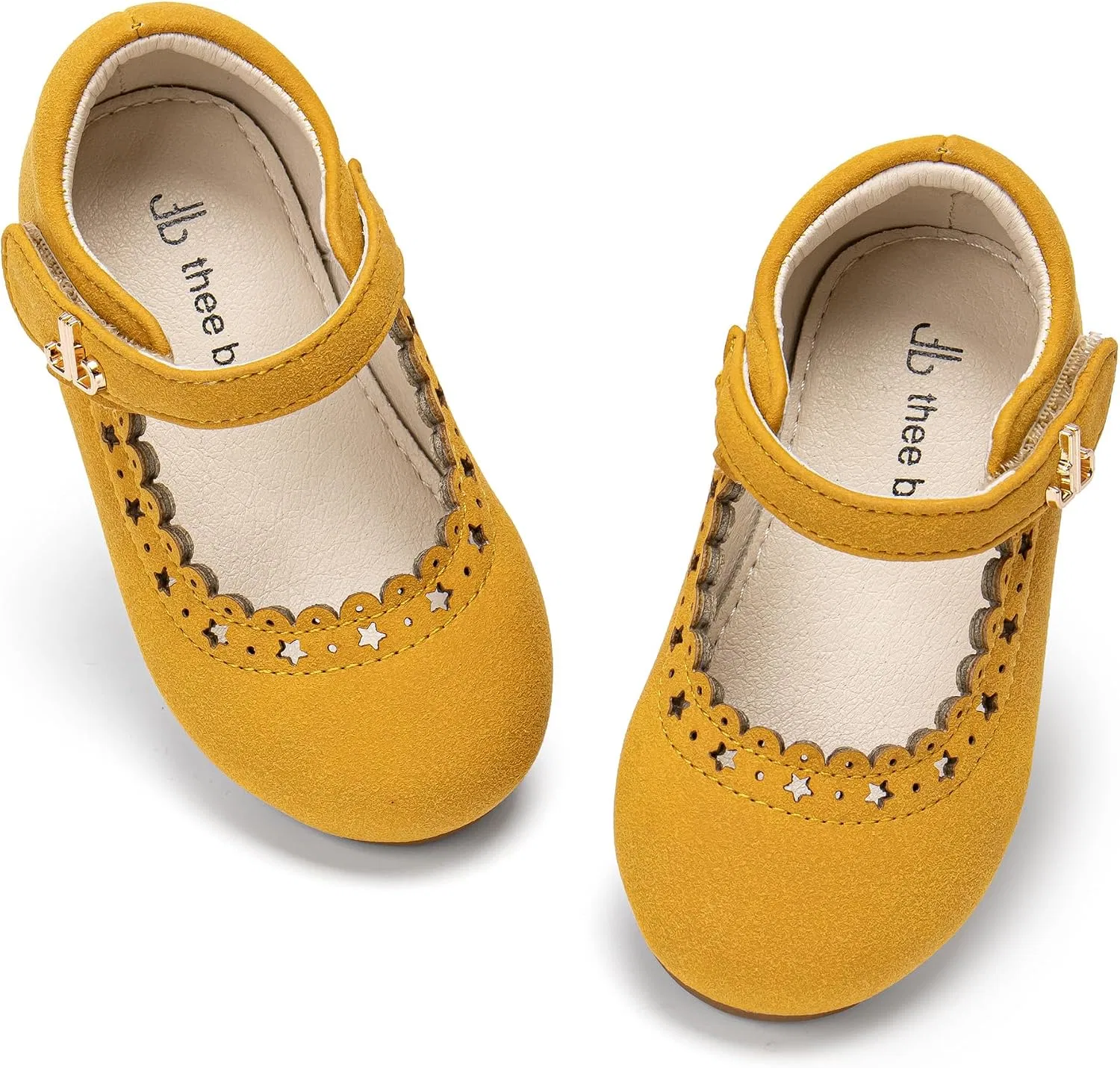 Детские туфли Мэри Джейн для девочек с принтом THEE BRON, Ginger Yellow
