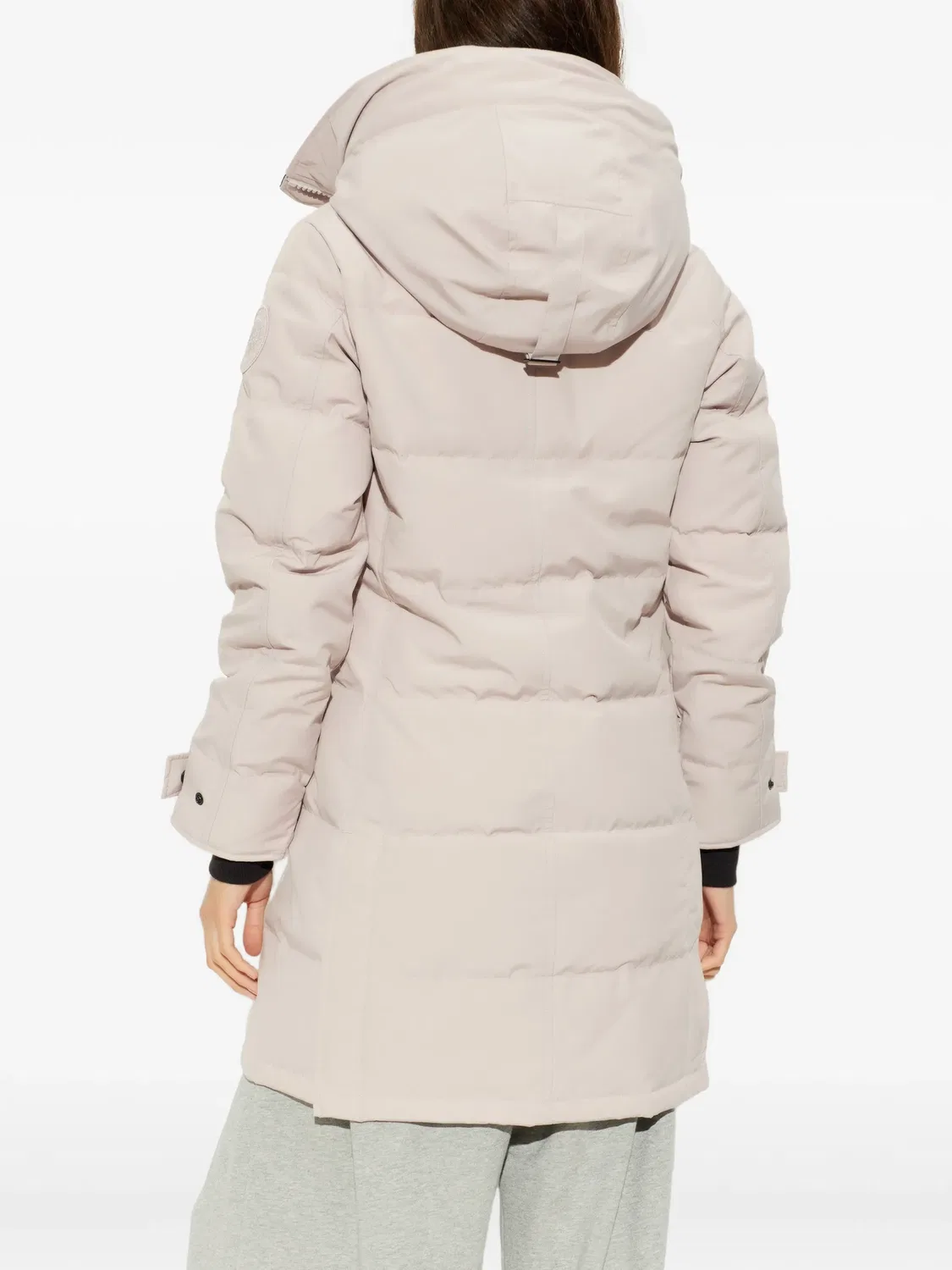 Стеганая пуховая куртка Shelburne розовая Canada Goose, розовый — фото 3