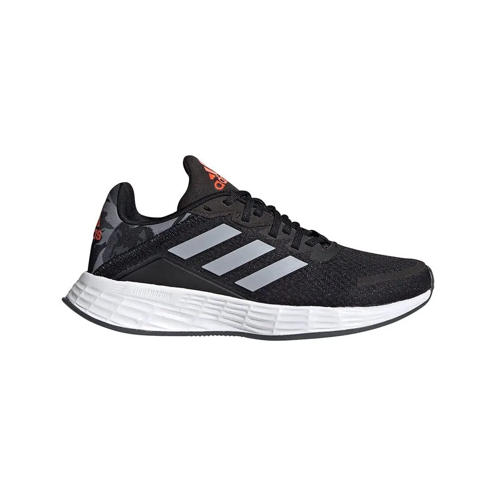 Детские кроссовки для активного отдыха Adidas Duramo Sl K, Core Black Halo Silver Solar Red — фото 2