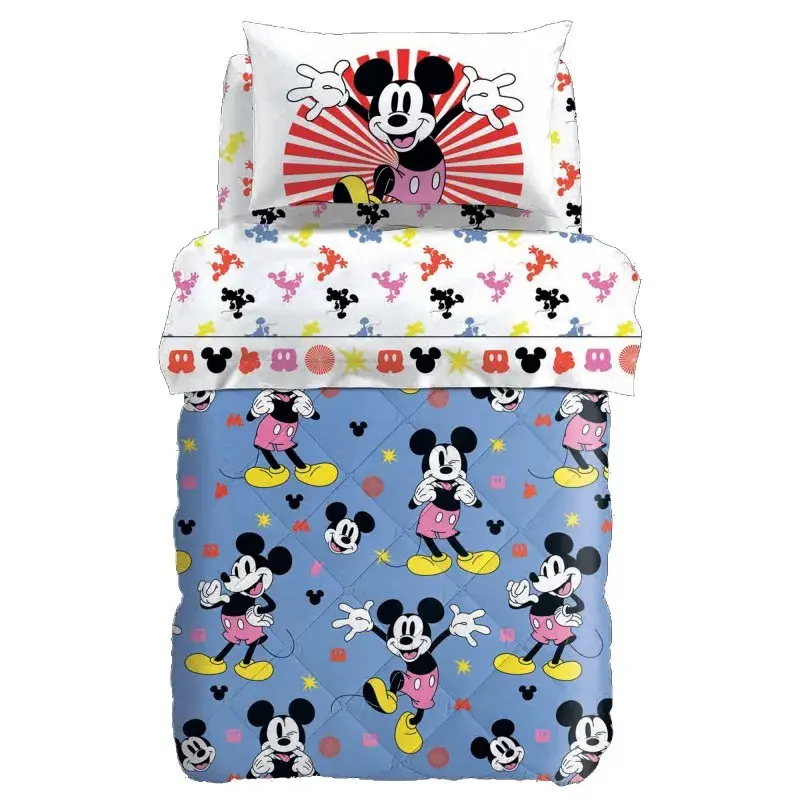 

Одеяло Caleffi Disney Mickey Fantasy In Cotton, синий/белый