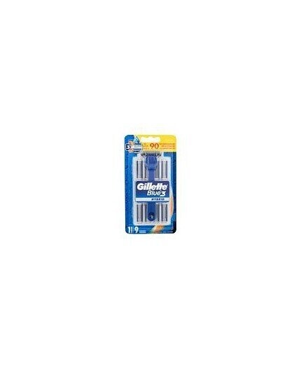 

Бритва Blue 3, 9 картриджей Gillette