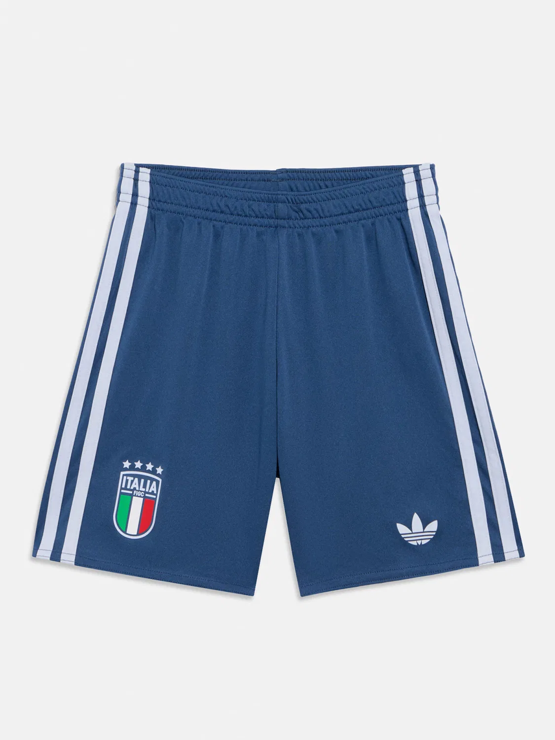 Спортивный костюм Adidas Performance стандартного кроя Italy 26 Away Kids темно-синего цвета — фото 3