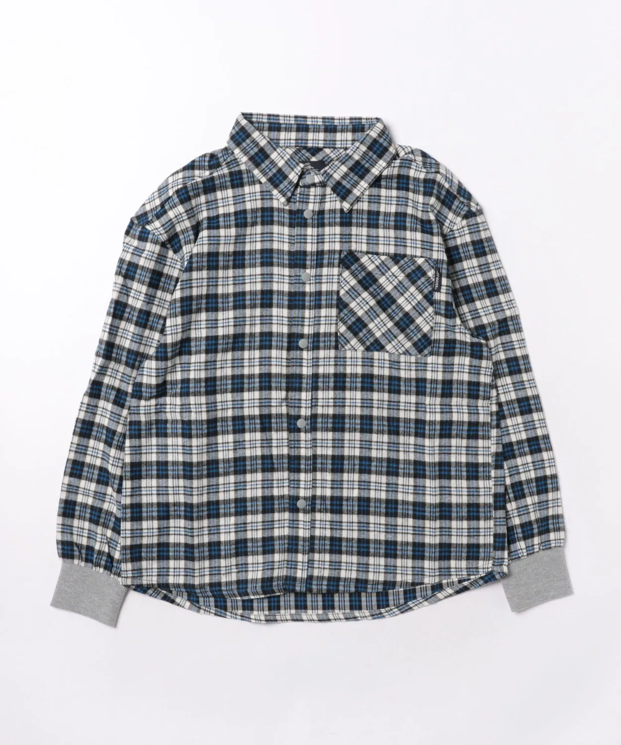 Детская рубашка с длинным рукавом в клетку, модель Happy Shirt KRIFF MAYER Kid's Collection, Navy