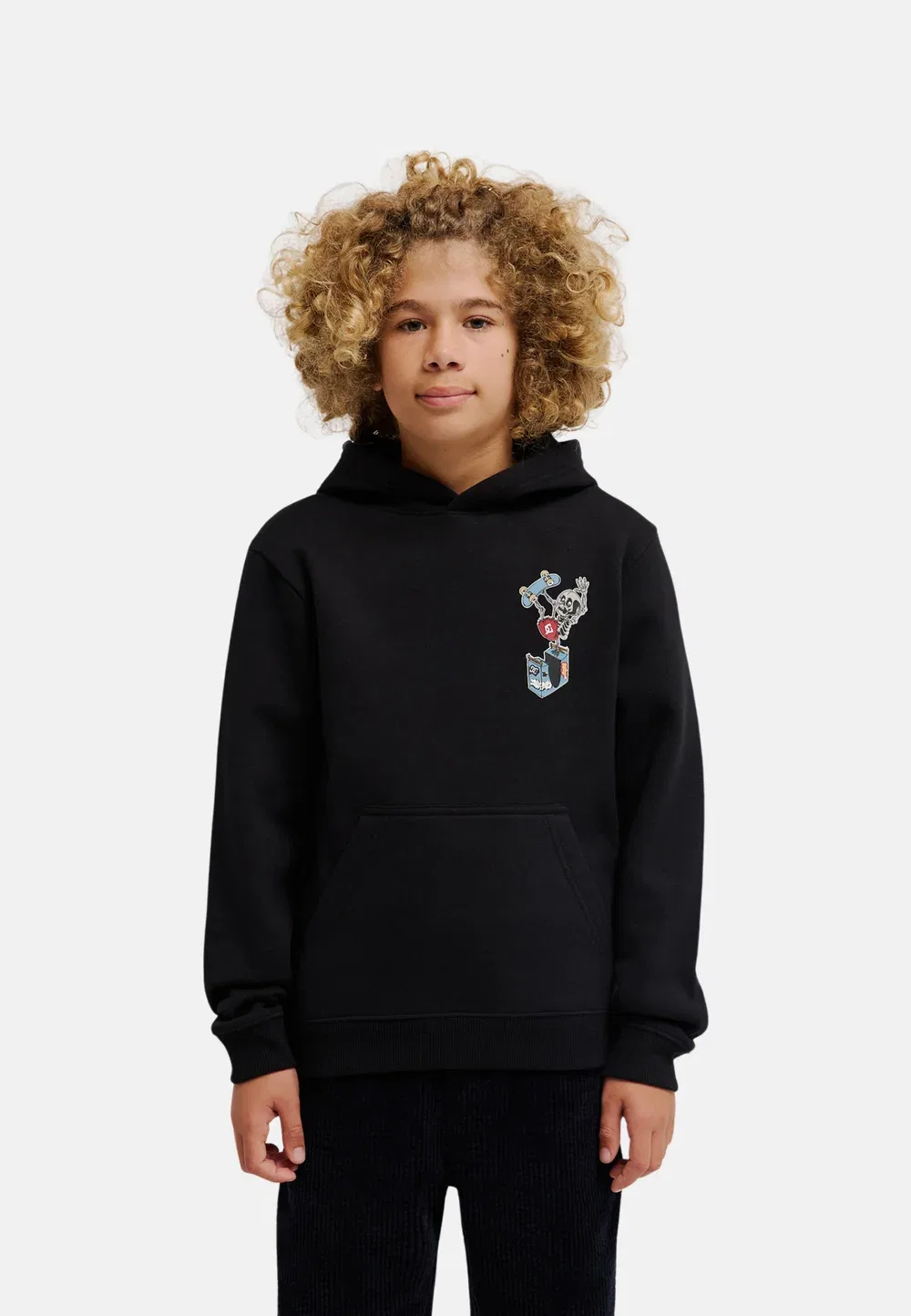 Одежда Jungen 8-16|верхний слой - толстовка Dc Shoes, Kvj Black — фото 3