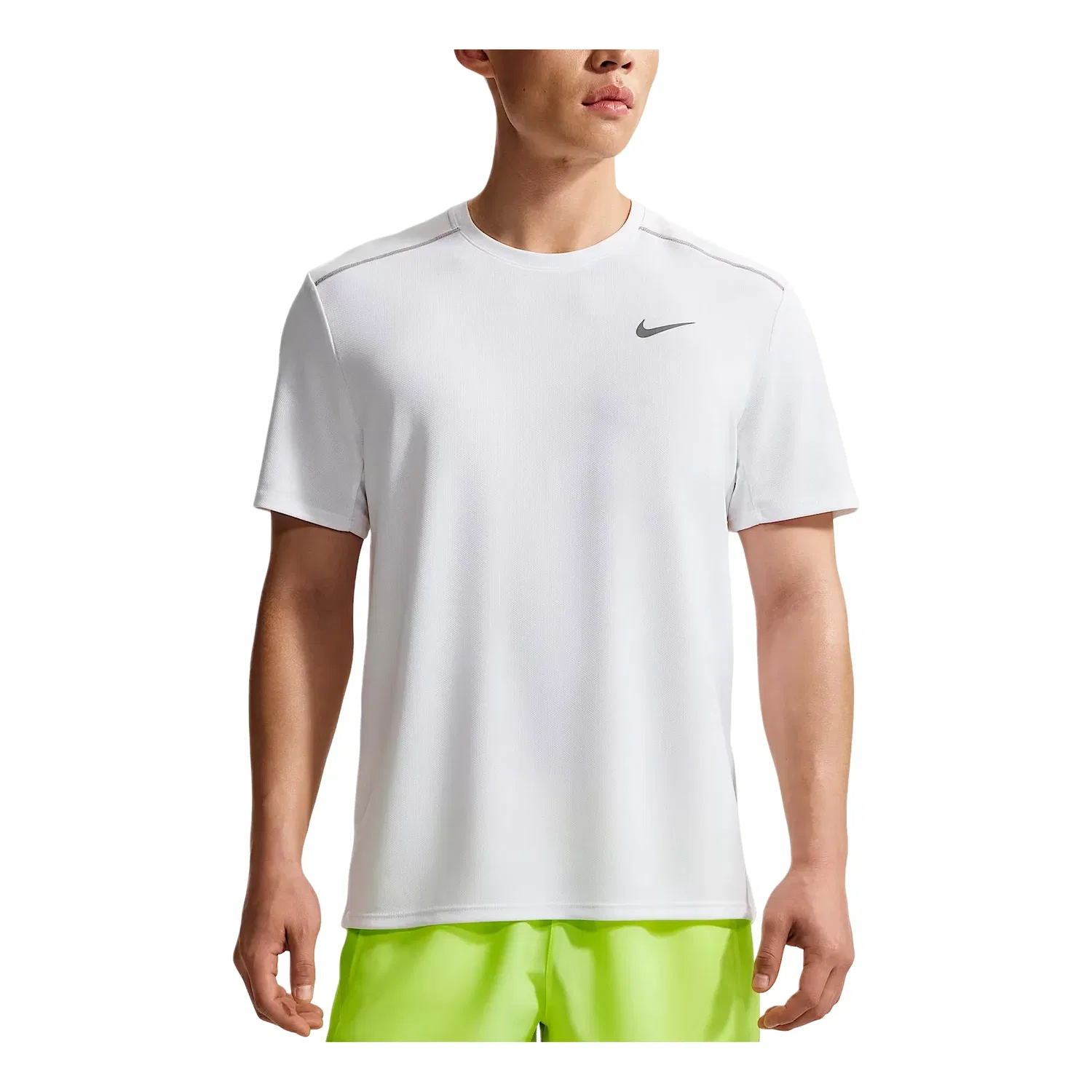 Мужская футболка Nike Miler Dri-FIT UV Protection, белый