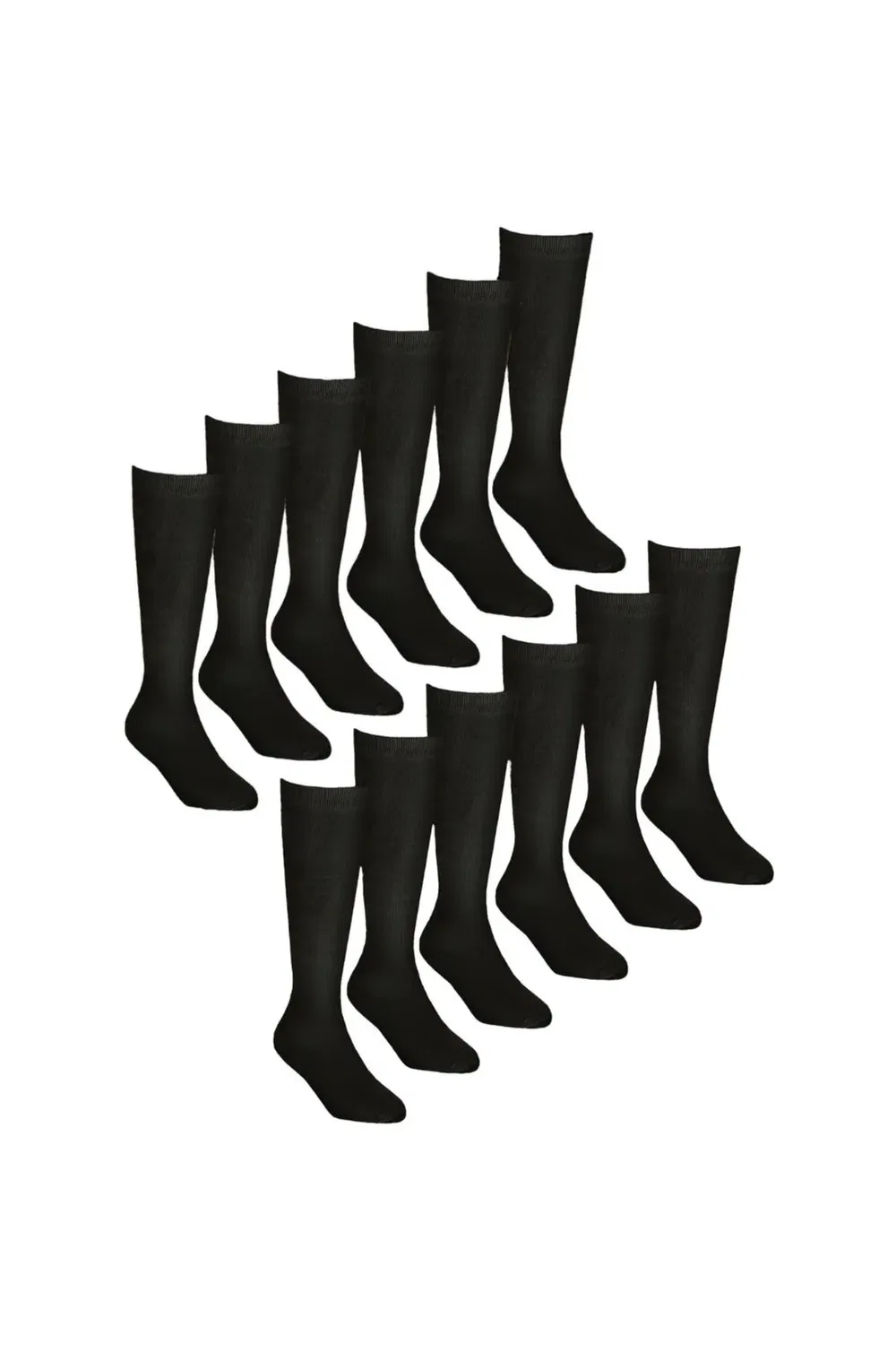Комплект мягких дышащих гольфов из бамбука Sock Snob, Black