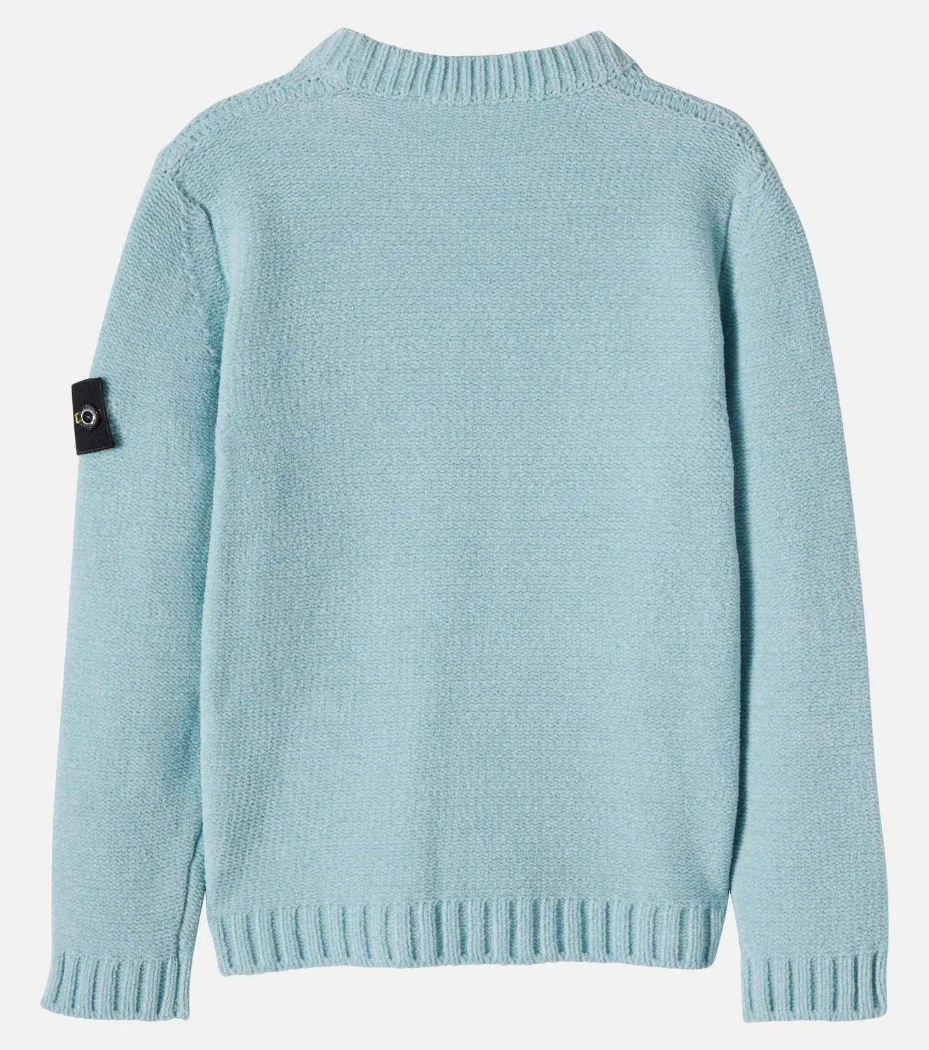 Свитшот хлопковый модель Compass Stone Island Junior, синий — фото 3