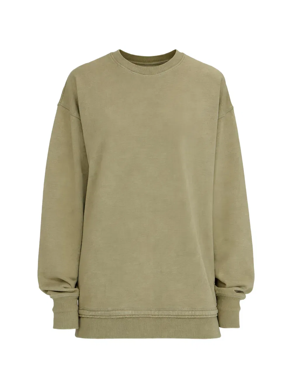 Мини-платье D-Orely с круглым вырезом Diesel, зеленый