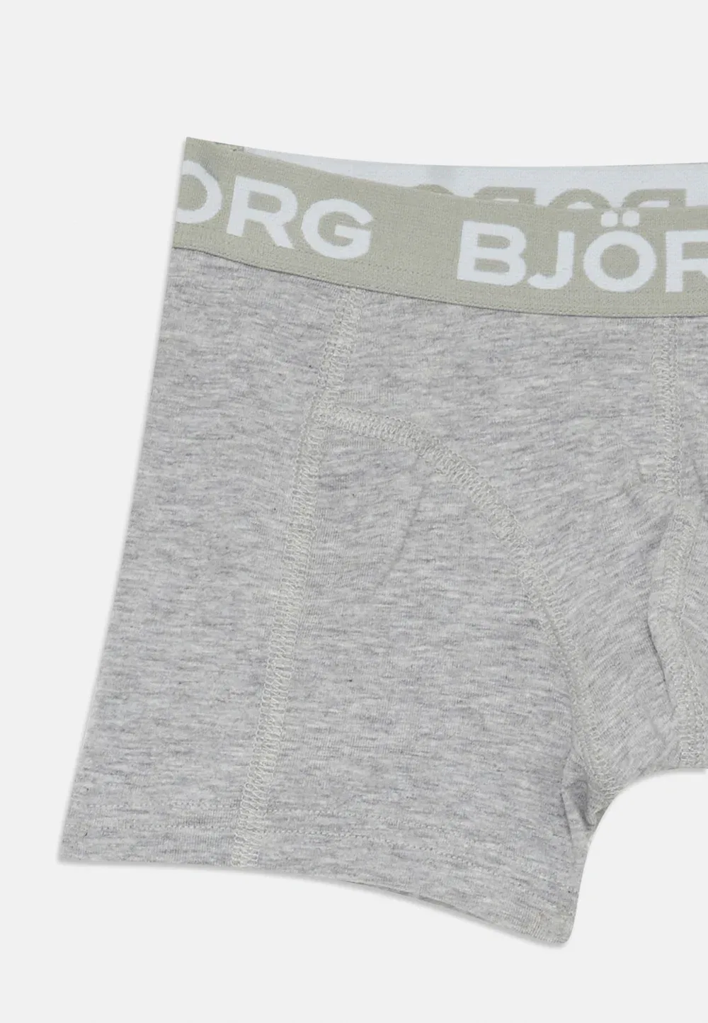 7 штанов - трусы Björn Borg, Black/Green/Grey — фото 4