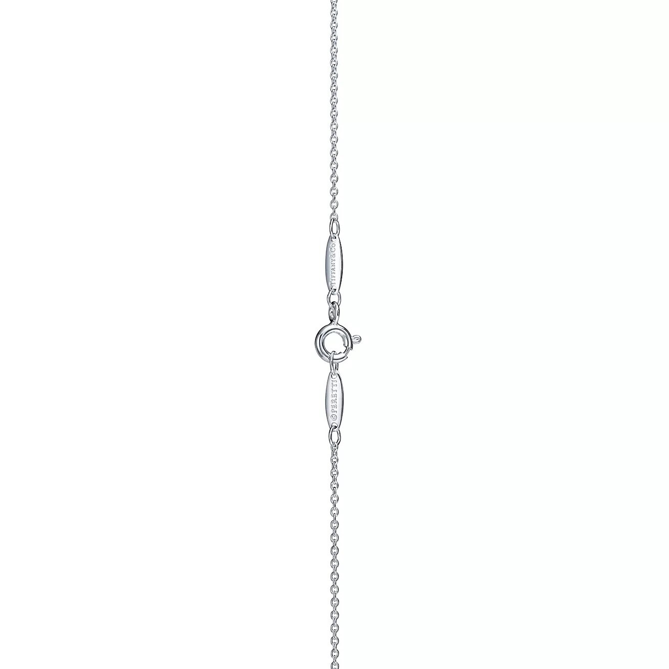 Колье Tiffany & Co. Open Heart, серебро — фото 3