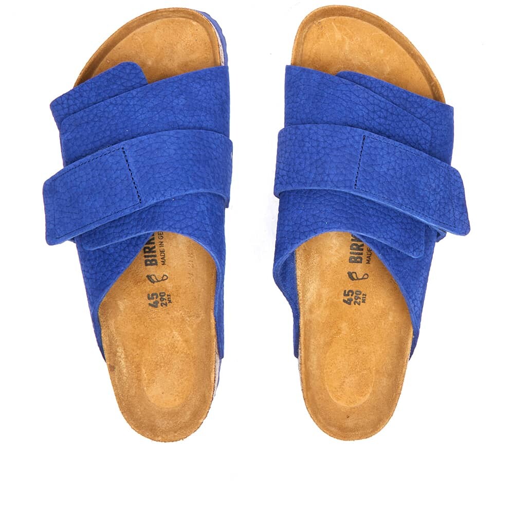 Сандалии Birkenstock Kyoto Nubuck Leather, синий — фото 4