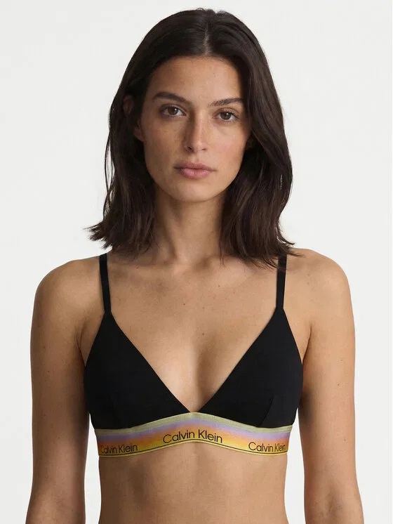 Бесшовный бюстгальтер Calvin Klein, черный