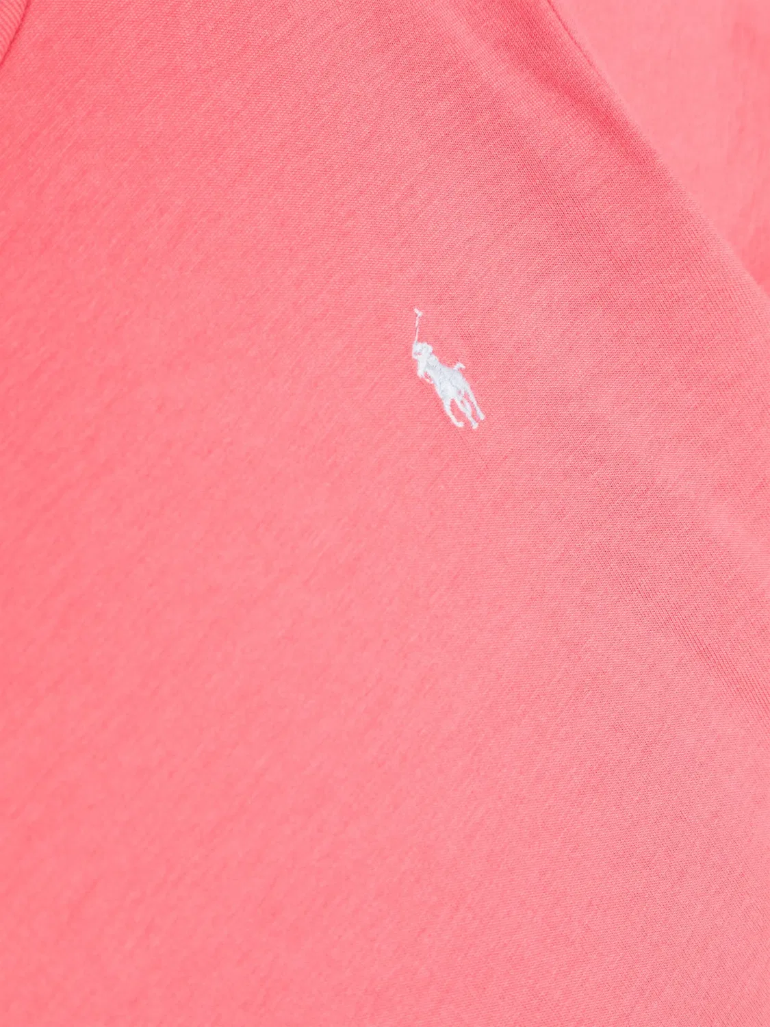 Футболка Pony хлопковая розовая Polo Ralph Lauren, розовый — фото 2