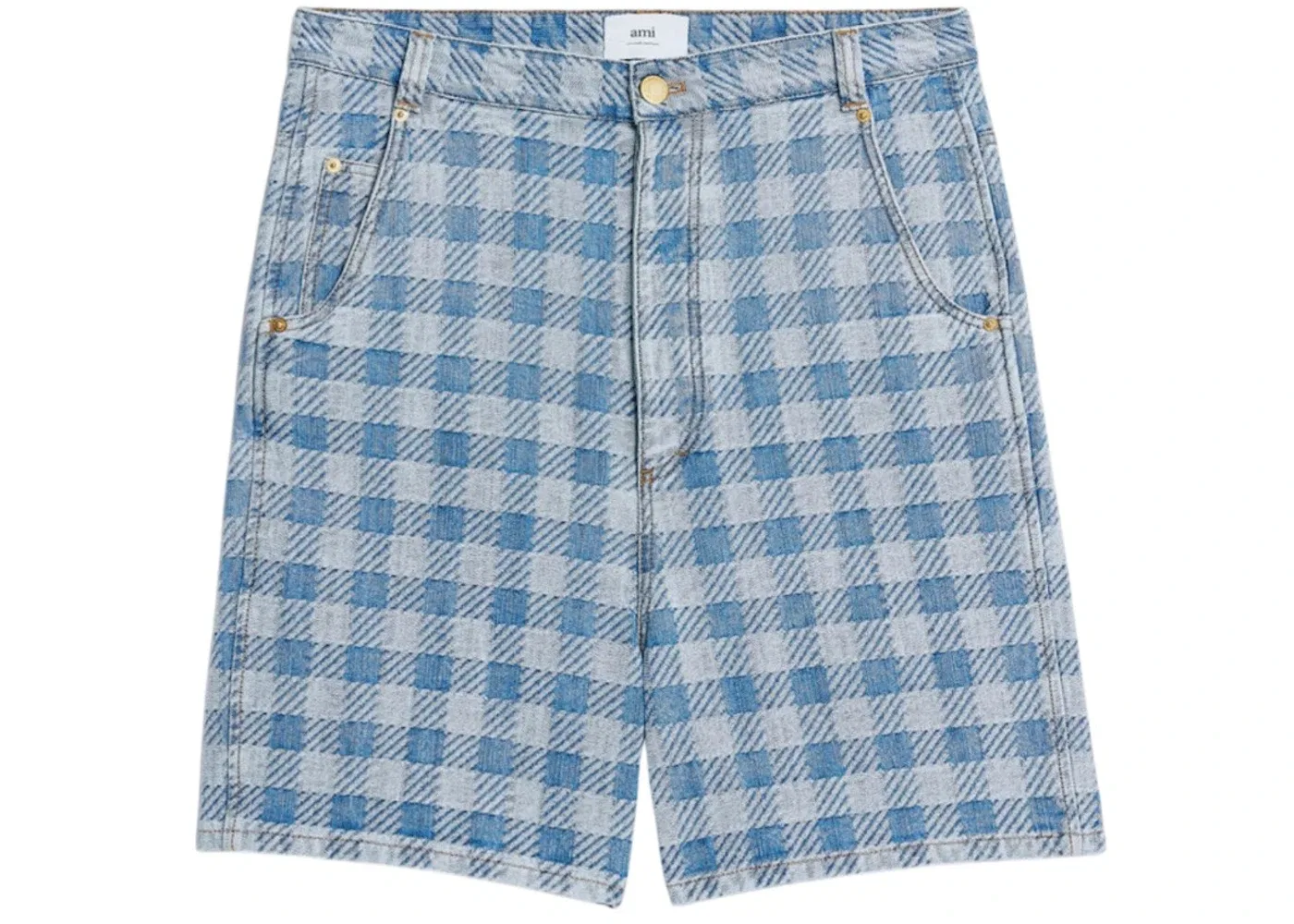 Мужские шорты Alex Fit Ami Paris, Blue