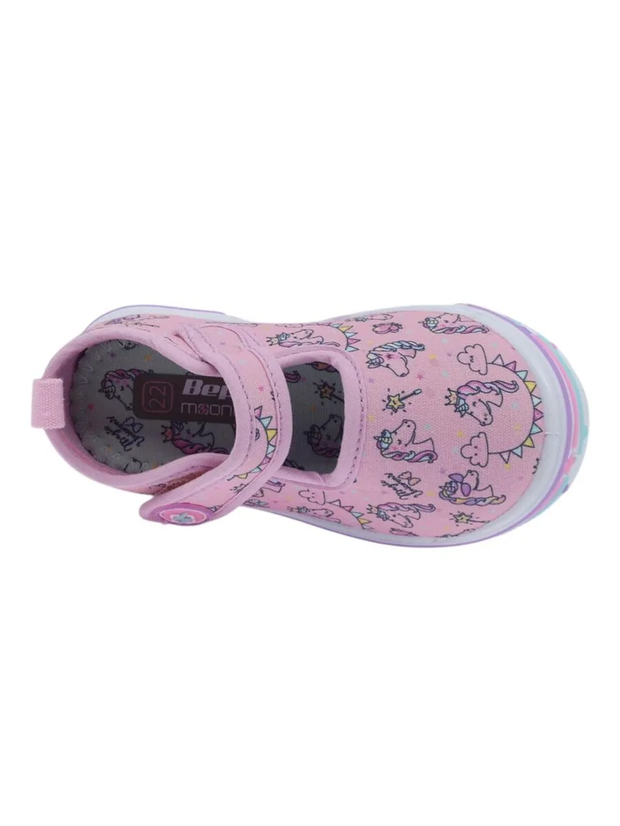 Кроссовки Beppi 'Lighting Shoes' розового цвета — фото 3