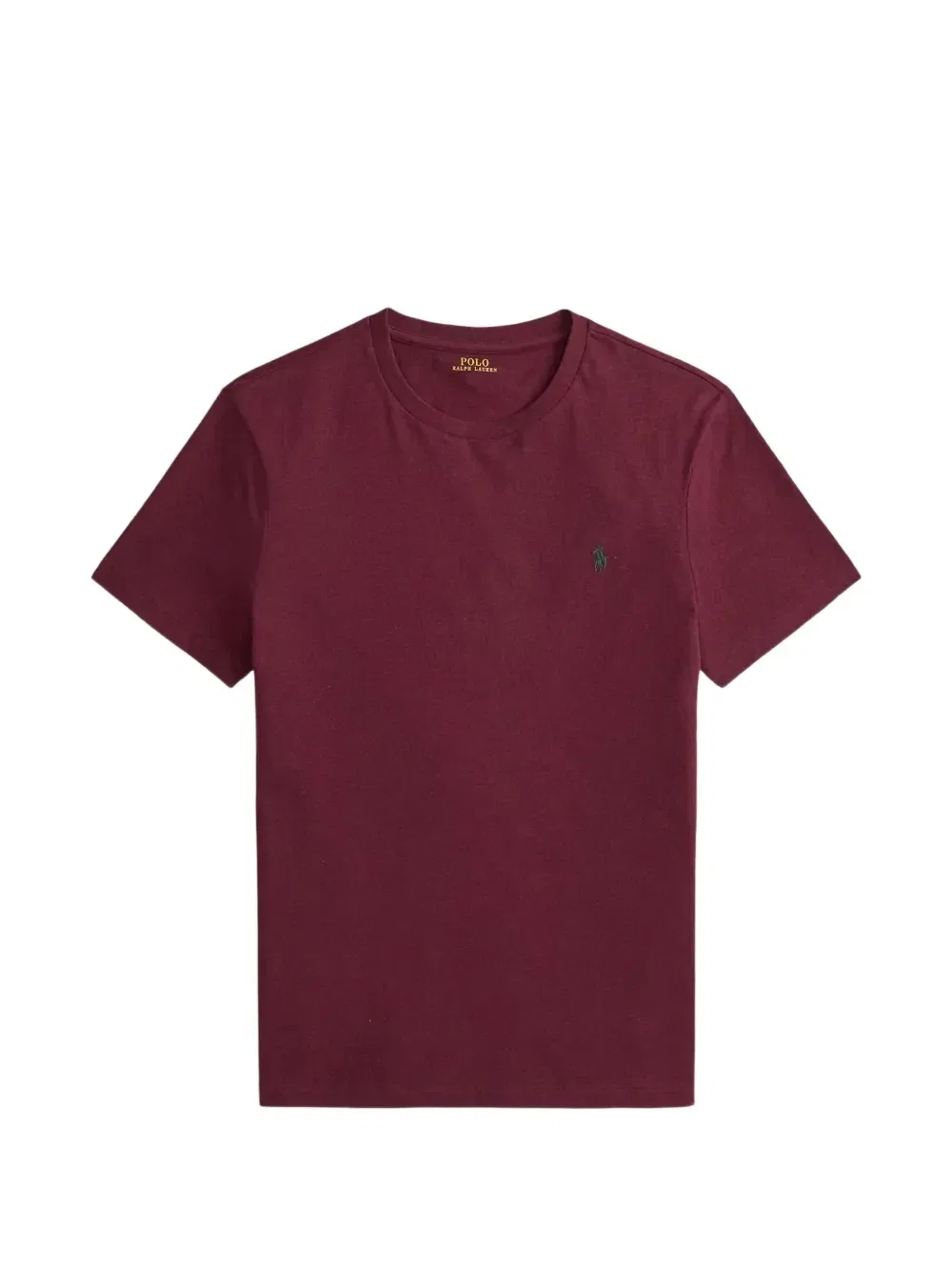 Футболка с вышитым логотипом POLO RALPH LAUREN, красный
