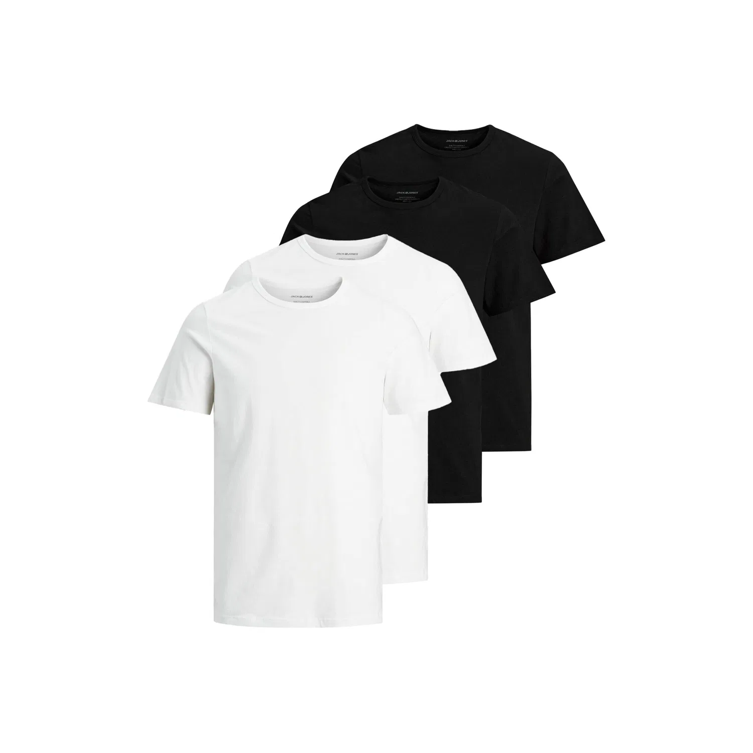 Детские футболки с круглым вырезом Jack & Jones, Black/White