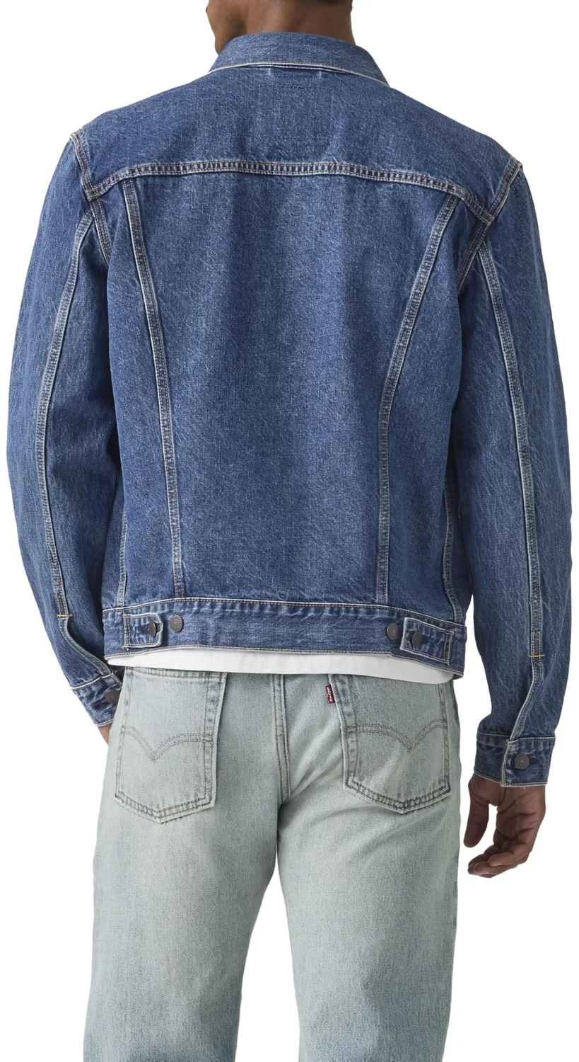 Мужская куртка-джинсовка The Trucker Levi's, Million Dollars T — фото 4